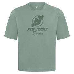 New Jersey Devils Levelwear Shadow Surge Luxe Signature Knit T-Shirt - Green T-shirts