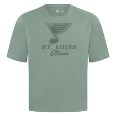 St. Louis Blues Levelwear Shadow Surge Luxe Signature Knit T-Shirt - Green T-shirts