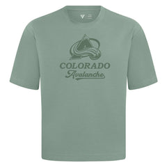 Colorado Avalanche Levelwear Shadow Surge Luxe Signature Knit T-Shirt - Green T-shirts