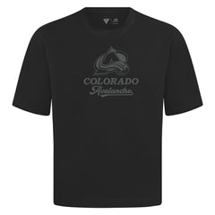 Colorado Avalanche Levelwear Shadow Surge Luxe Signature Knit T-Shirt - Black T-shirts