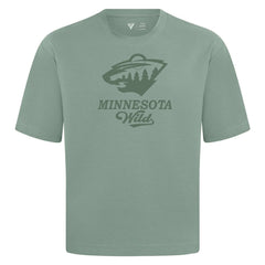 Minnesota Wild Levelwear Shadow Surge Luxe Signature Knit T-Shirt - Green T-shirts
