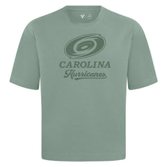 Carolina Hurricanes Levelwear Shadow Surge Luxe Signature Knit T-Shirt - Green T-shirts