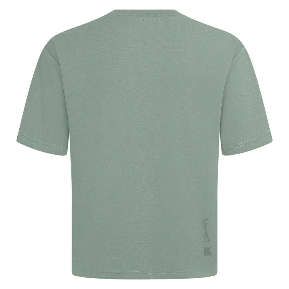 Carolina Hurricanes Levelwear Shadow Surge Luxe Signature Knit T-Shirt - Green T-shirts