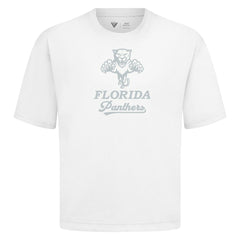 Florida Panthers Levelwear Shadow Surge Luxe Signature Knit T-Shirt - White T-shirts