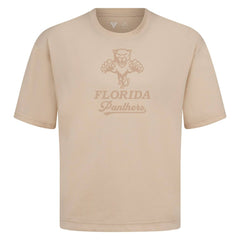Florida Panthers Levelwear Shadow Surge Luxe Signature Knit T-Shirt - Khaki T-shirts