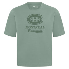 Montreal Canadiens Levelwear Shadow Surge Luxe Signature Knit T-Shirt - Green T-shirts