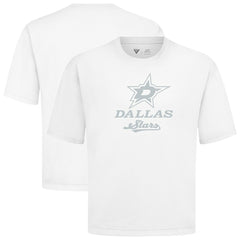 Dallas Stars Levelwear Shadow Surge Luxe Signature Knit T-Shirt - White T-shirts