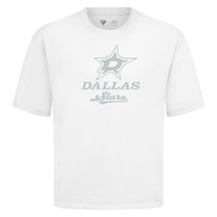 Dallas Stars Levelwear Shadow Surge Luxe Signature Knit T-Shirt - White T-shirts