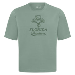 Florida Panthers Levelwear Shadow Surge Luxe Signature Knit T-Shirt - Green T-shirts