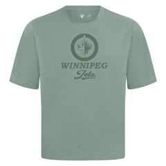 Winnipeg Jets Levelwear Shadow Surge Luxe Signature Knit T-Shirt - Green T-shirts