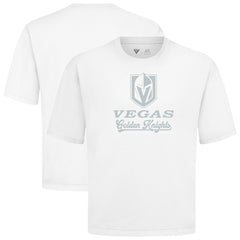 Vegas Golden Knights Levelwear Shadow Surge Luxe Signature Knit T-Shirt - White T-shirts