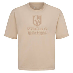 Vegas Golden Knights Levelwear Shadow Surge Luxe Signature Knit T-Shirt - Khaki T-shirts