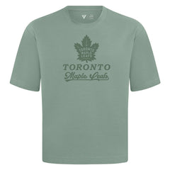 Toronto Maple Leafs Levelwear Shadow Surge Luxe Signature Knit T-Shirt - Green T-shirts