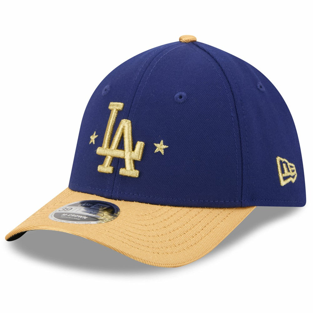 Los Angeles Dodgers 2026 Gold Collection M-Crown 39THIRTY Flex Hat Royal