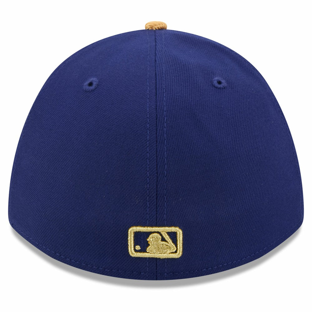 Los Angeles Dodgers 2026 Gold Collection M-Crown 39THIRTY Flex Hat Royal