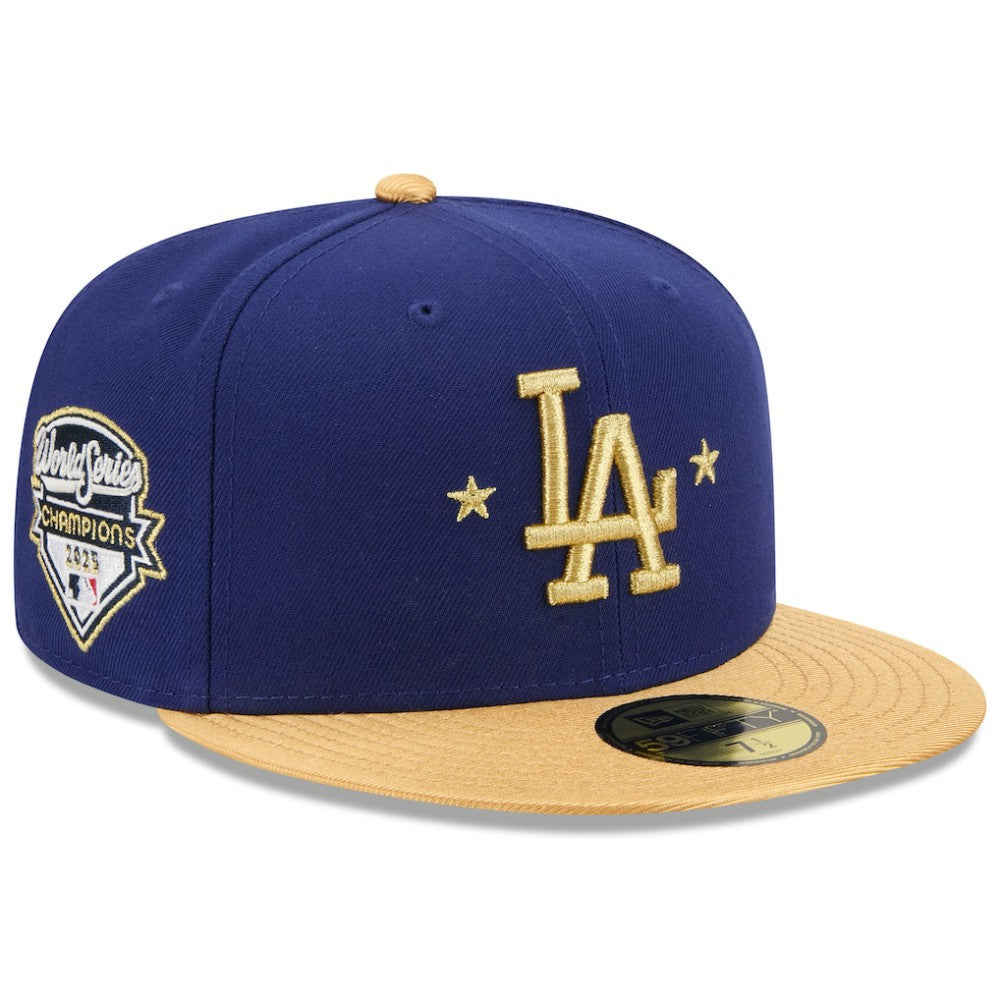 Los Angeles Dodgers 2026 Gold Collection 59FIFTY Fitted Hat Royal
