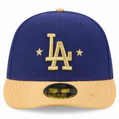 Los Angeles Dodgers 2026 Gold Collection Low Profile 59FIFTY Fitted Hat Royal