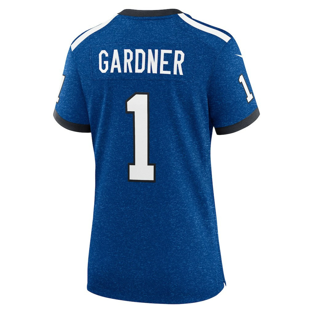 Ahmad Sauce Gardner Indianapolis Colts Women's Alternate 2 Indiana Nights Game Jersey - Heather Royal discount