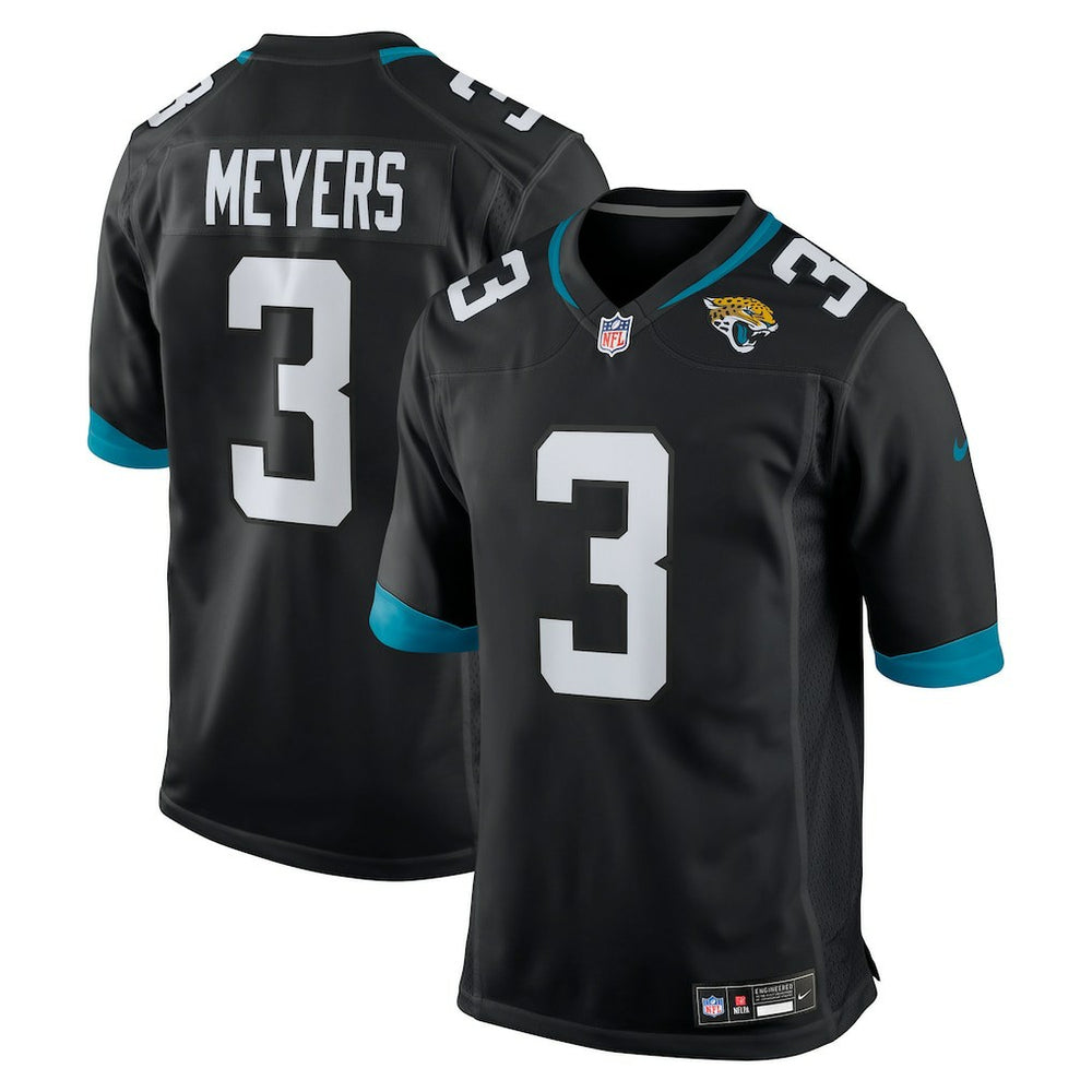 Jakobi Meyers Jacksonville Jaguars Alternate Game Jersey - Black cheap