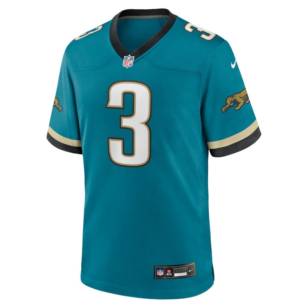 Jakobi Meyers Jacksonville Jaguars Alternate 2 Prowler Throwback Game Jersey - Teal for sale