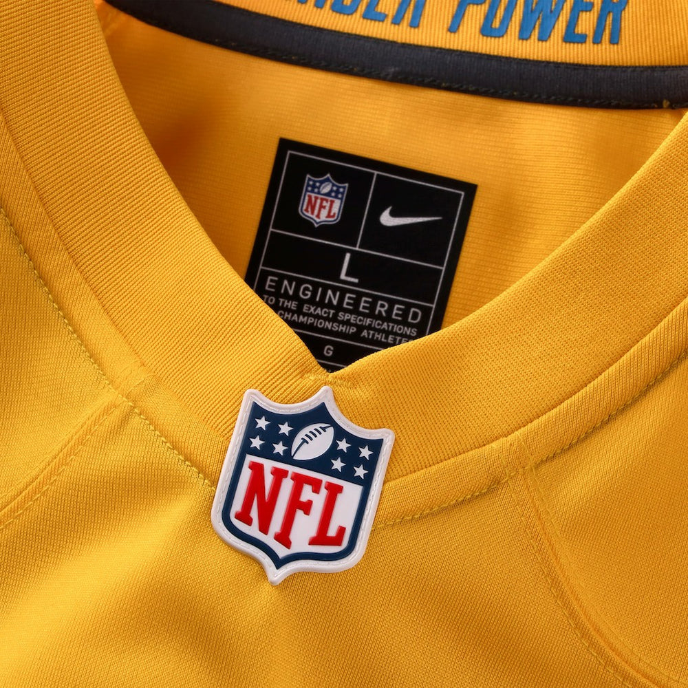 Oronde Gadsden Los Angeles Chargers Alternate Charger Power Game Jersey - Gold on sale