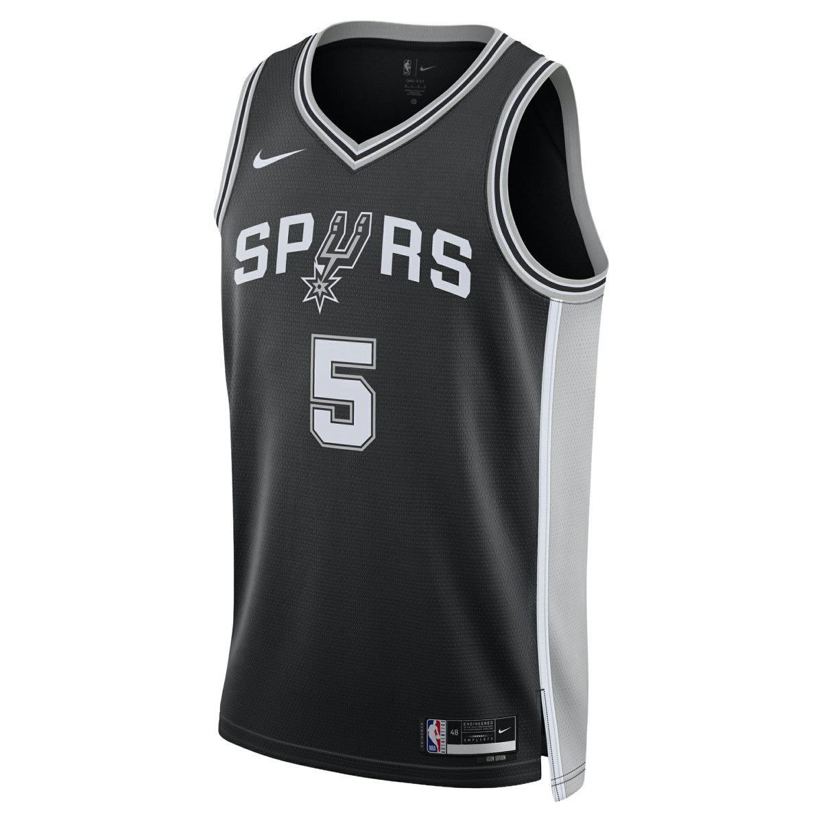 Stephon Castle San Antonio Spurs Unisex Swingman Jersey - Icon Edition - Black shop