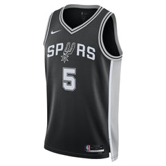 Stephon Castle San Antonio Spurs Unisex Swingman Jersey - Icon Edition - Black shop