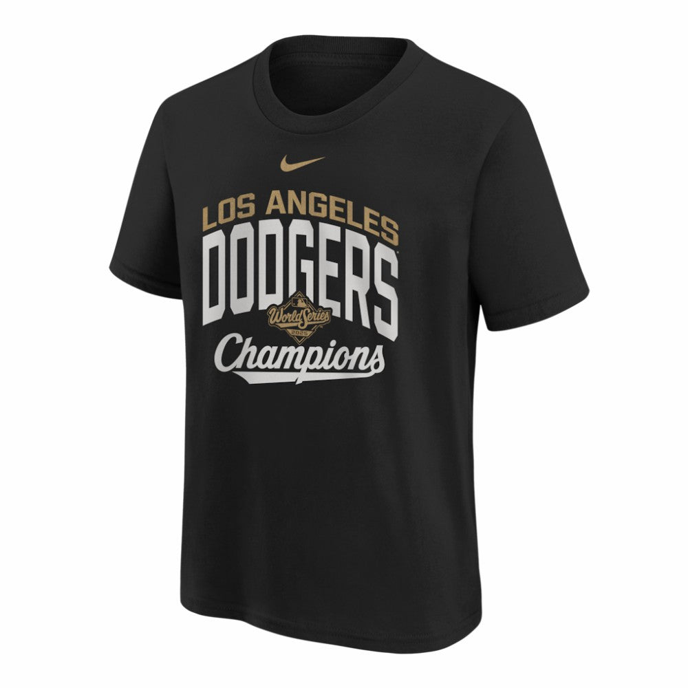 Los Angeles Dodgers Youth 2026 Gold Collection Legacy Earned T-Shirt Black