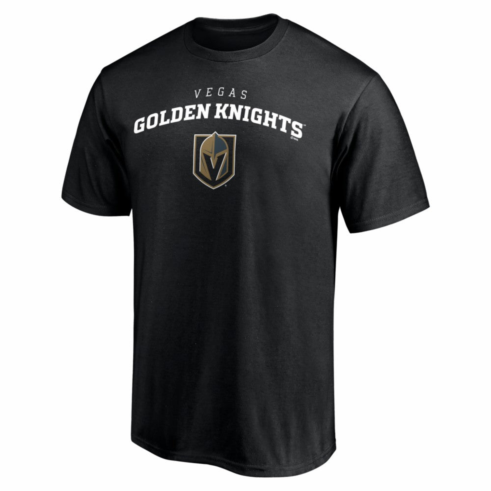Vegas Golden Knights Team Lockup T-Shirt - Black T-shirts