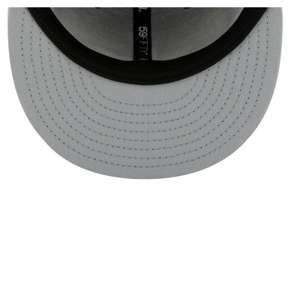 Los Angeles Dodgers 2024/25 Back-to-Back Champions Diamond Side Patch 59FIFTY Fitted Hat Black