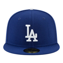 Los Angeles Dodgers Back-to-Back Champions Diamond Side Patch 59FIFTY Fitted Hat Royal
