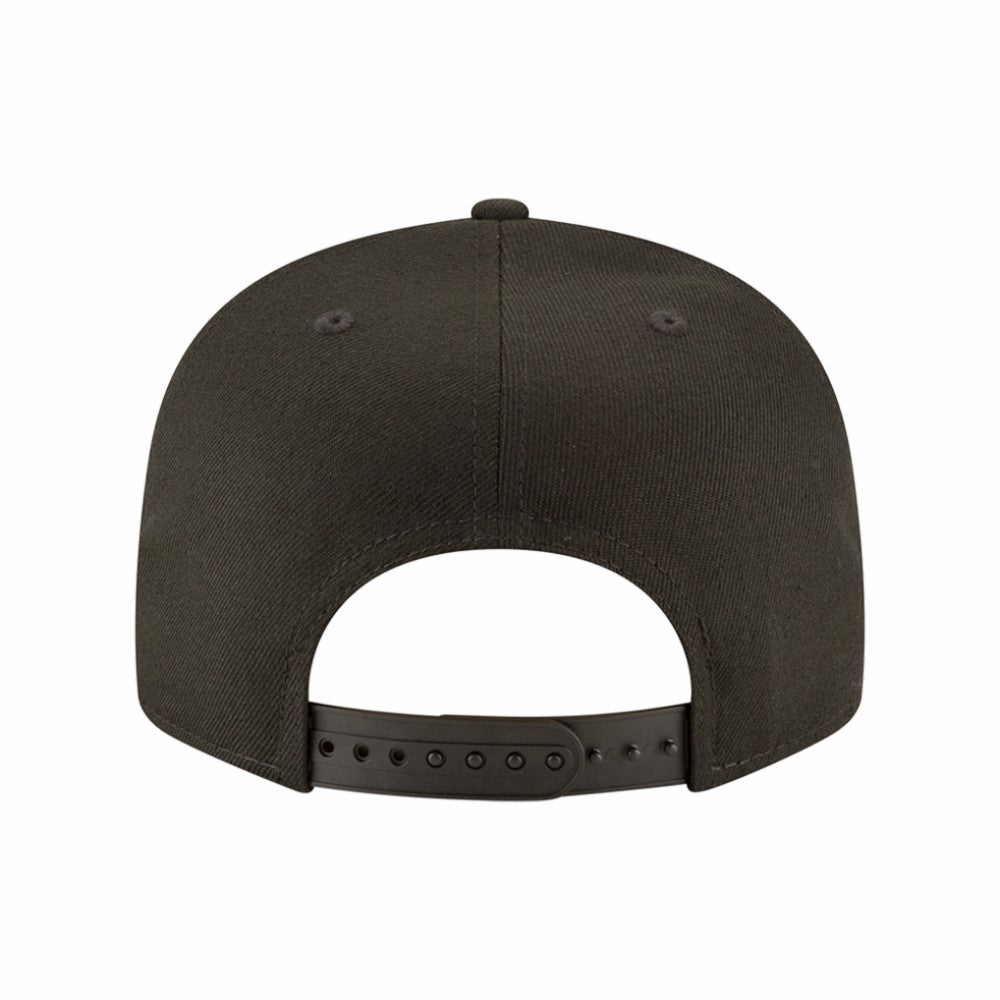 Los Angeles Dodgers 2024/25 Back-to-Back Champions Circle Side Patch 9FIFTY Snapback Hat Black