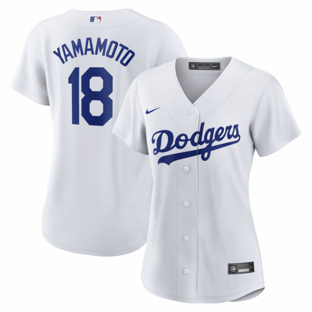 Yoshinobu Yamamoto Los Angeles Dodgers Women's Replica Jersey White
