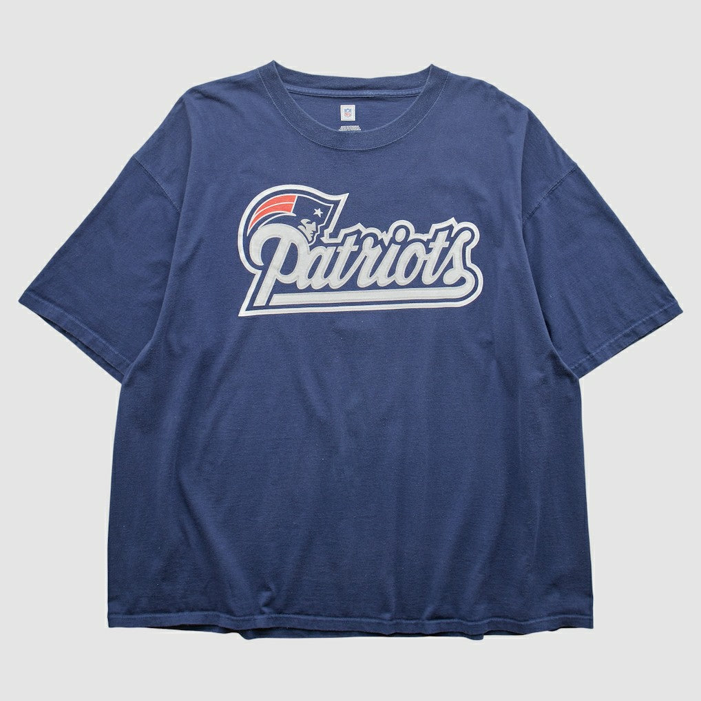 New England Patriots NFL 2010s T-shirt - Navy Vintage discount