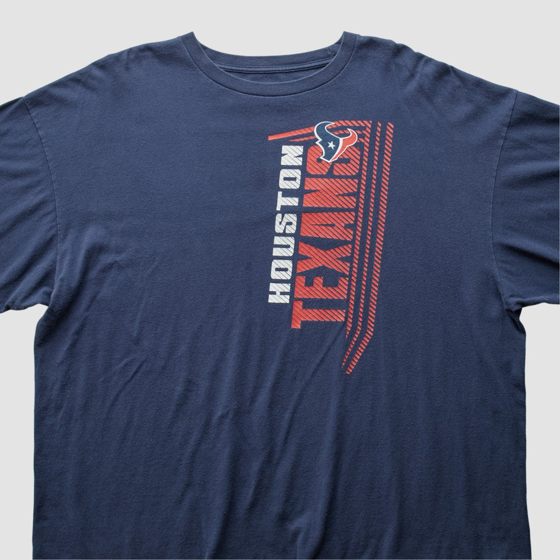 Houston Texans 2010s Long Sleeve T-shirt - Navy Vintage cheap