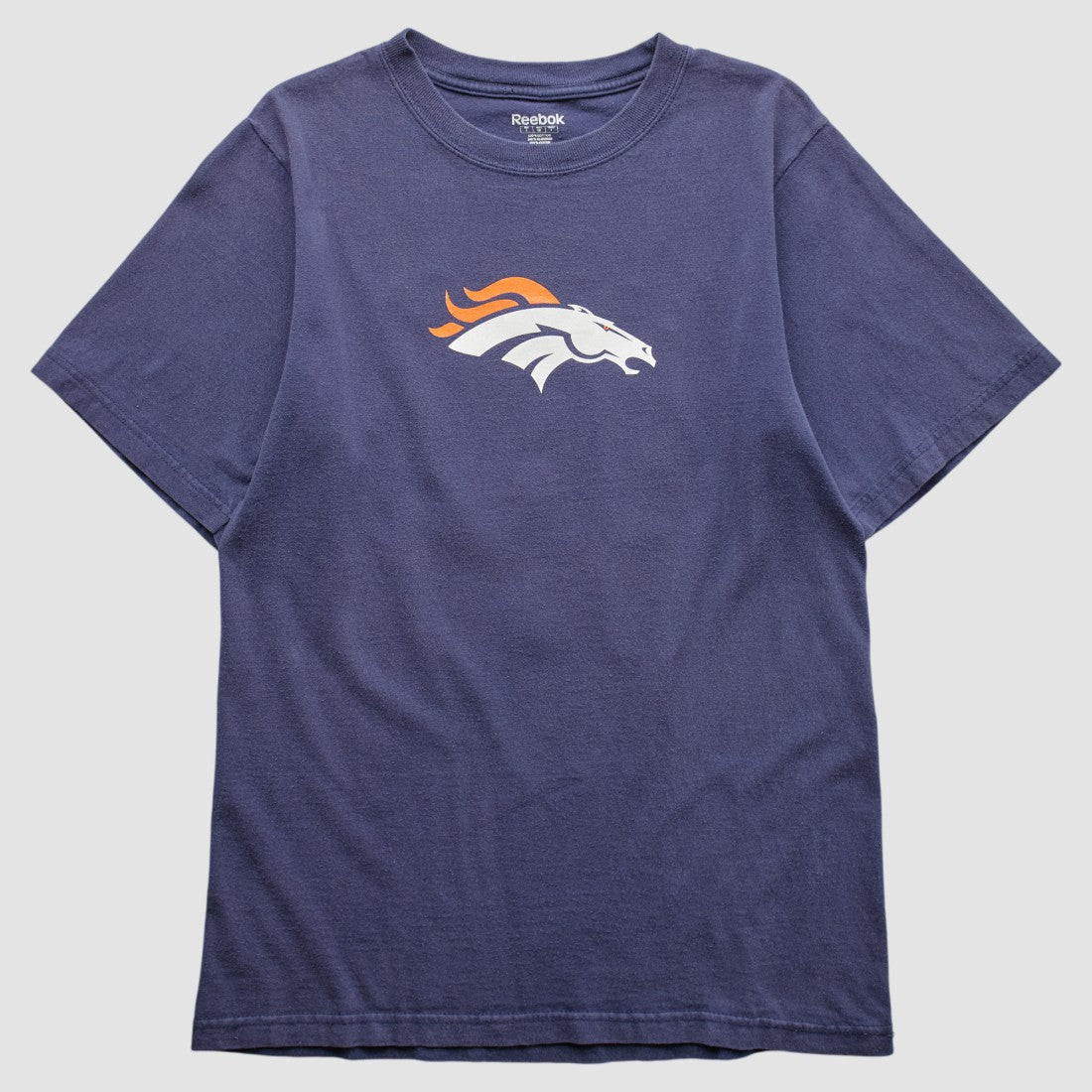 Denver Broncos Reebok 2000s T-shirt - Navy Vintage discount
