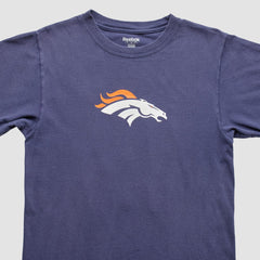 Denver Broncos Reebok 2000s T-shirt - Navy Vintage discount