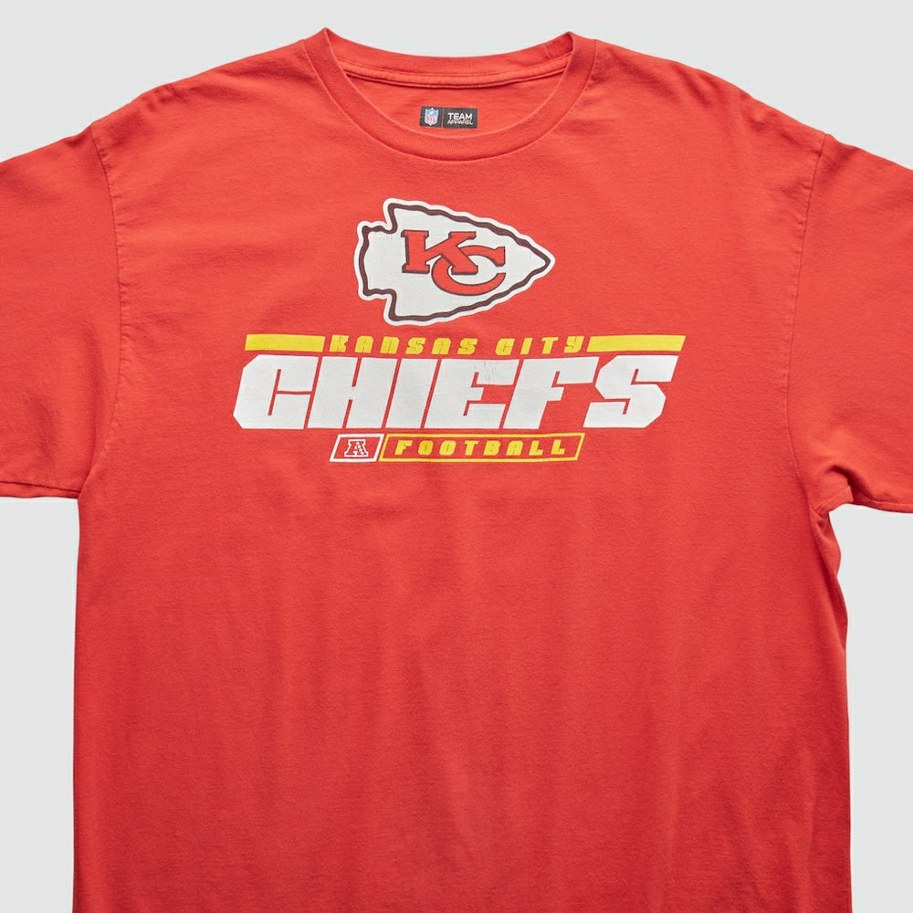 Kansas City Chiefs NFL 2010s Long Sleeve T-shirt - Red Vintage on sale