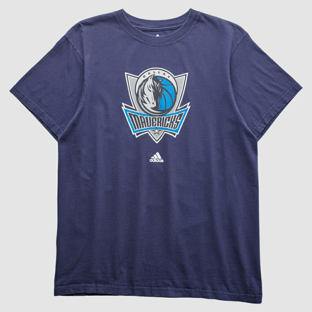 Dallas Mavericks 2000s T-shirt sale - Navy Vintage cheap