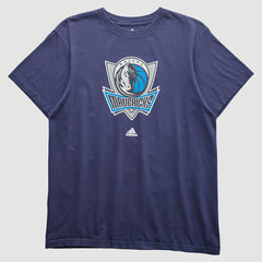 Dallas Mavericks 2000s T-shirt sale - Navy Vintage cheap