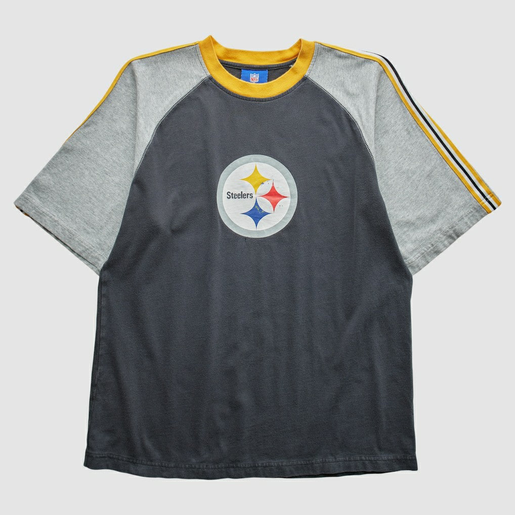 Pittsburgh Steelers 2000s T-shirt - Charcoal Vintage outlet