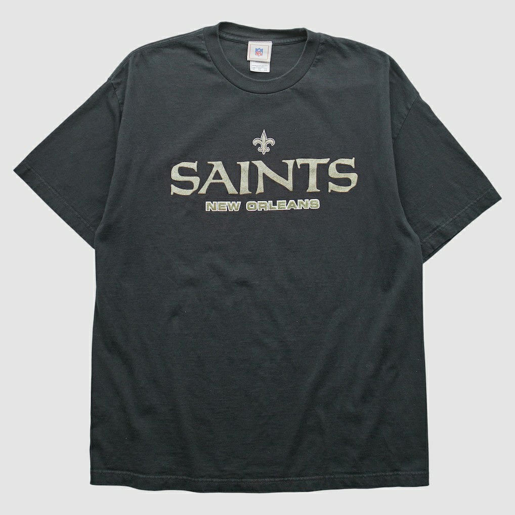 New Orleans Saints NFL 2000s T-shirt - Black Vintage for sale