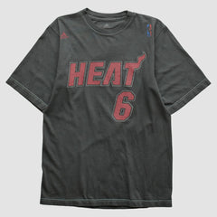 Miami Heat 2010s T-shirt - Charcoal Vintage outlet