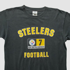 Pittsburgh Steelers 2000s T-shirt - Black Vintage for sale