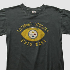 Pittsburgh Steelers NFL 2000s T-shirt - Charcoal Vintage for sale