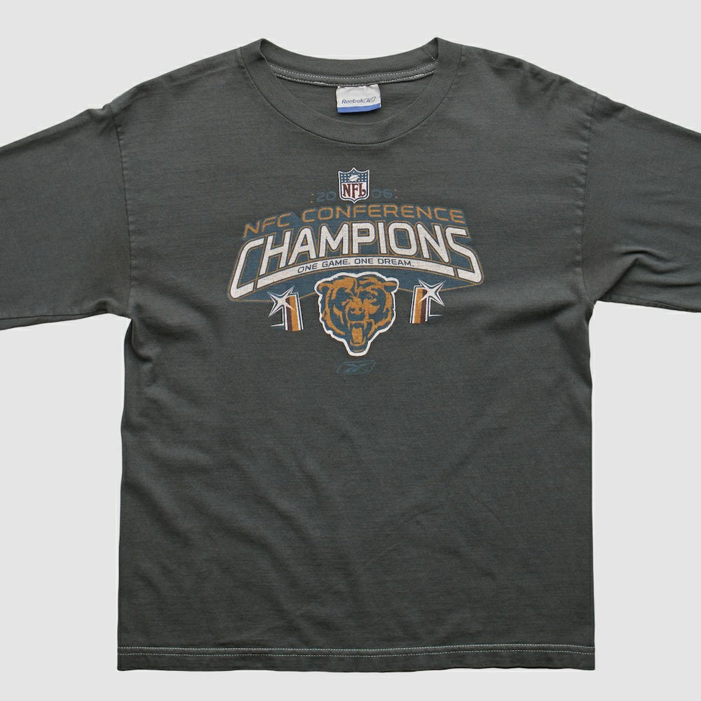 Chicago Bears Reebok 2000s Long Sleeve T-shirt - Charcoal Vintage outlet