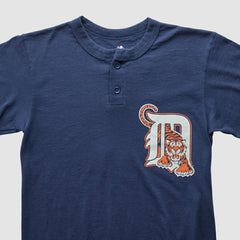 Detroit Tigers Majestic 2000s T-shirt Navy Vintage