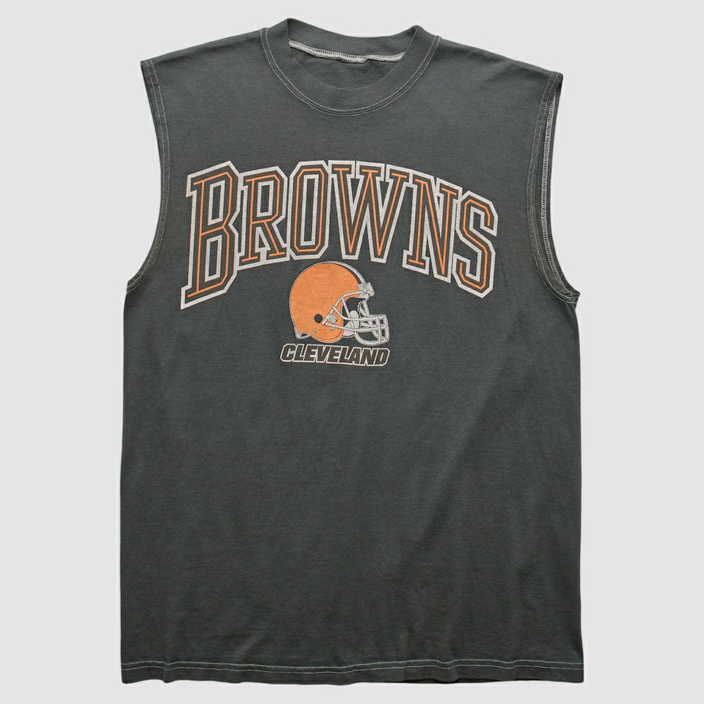 Cleveland Browns 90s Tank - Charcoal Vintage online