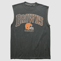 Cleveland Browns 90s Tank - Charcoal Vintage online