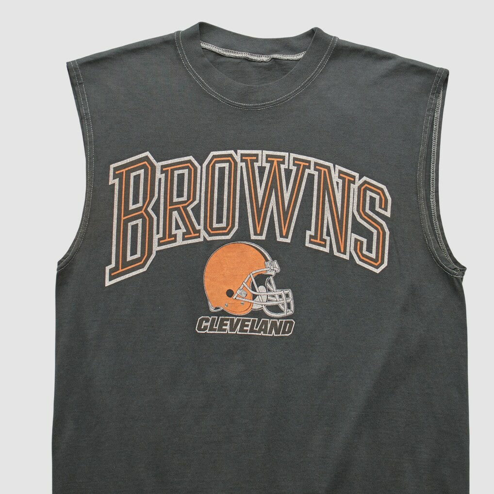 Cleveland Browns 90s Tank - Charcoal Vintage online